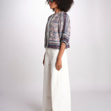 giacca stampata CASS JKT 741986 INDIGO mabe 