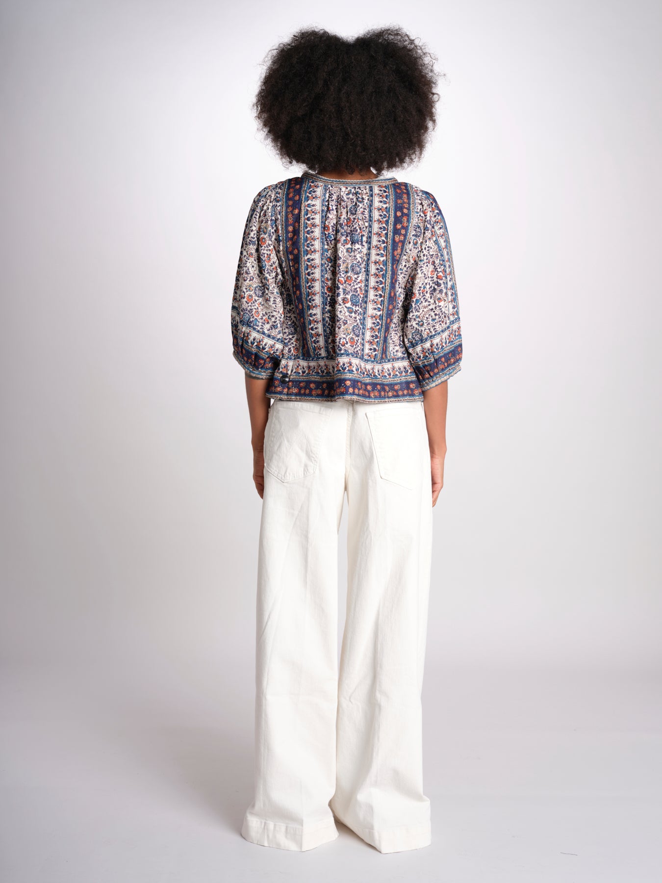 giacca stampata CASS JKT 741986 INDIGO mabe 