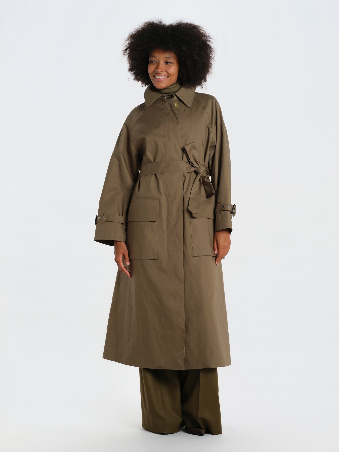 trench due tasconi con cintura KELVINOC187 1189 mackintosh 