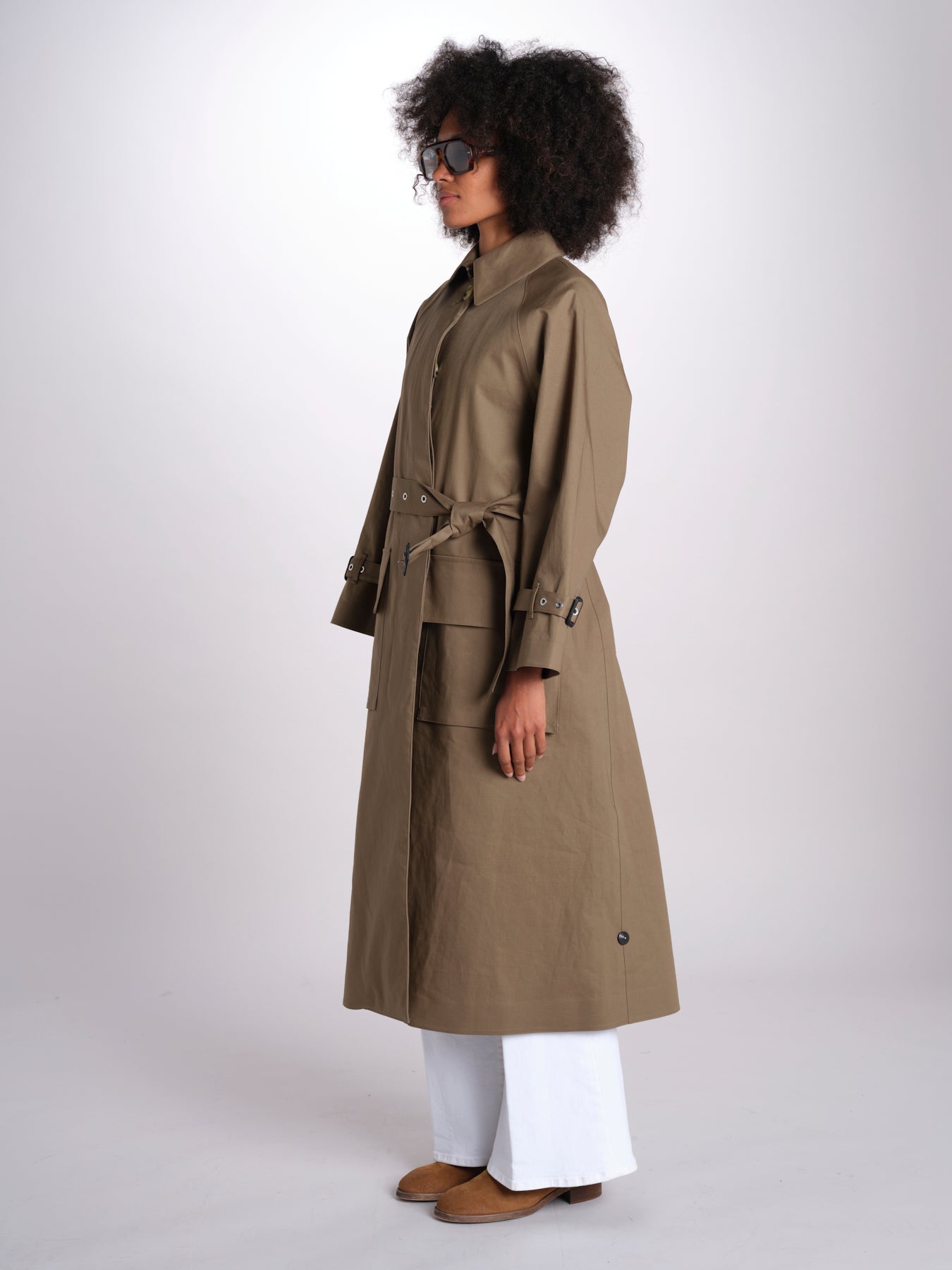 trench due tasconi con cintura KELVINOC187 1189 mackintosh 