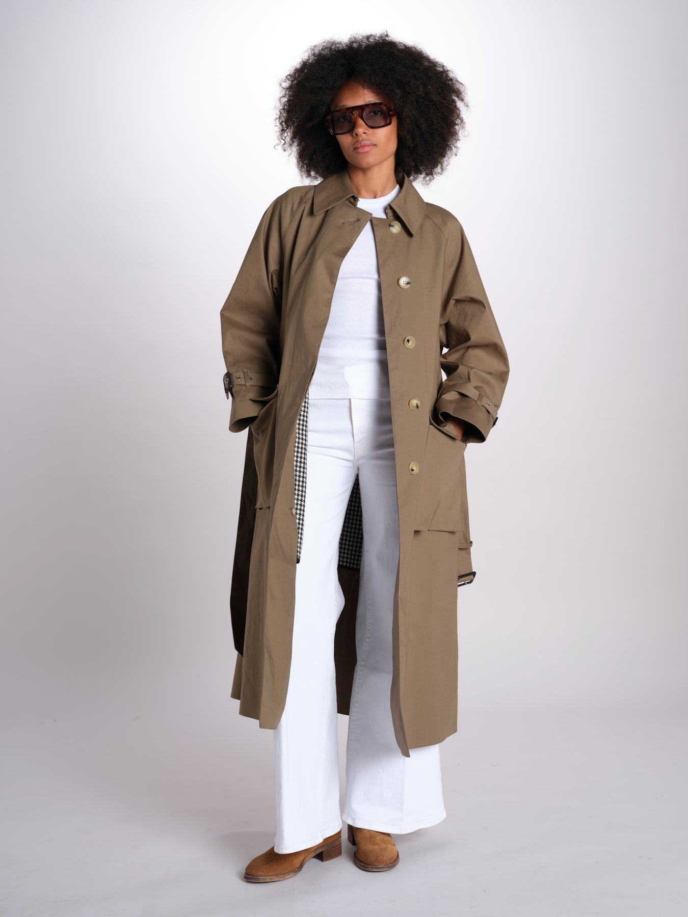 trench due tasconi con cintura KELVINOC187 1189 mackintosh 