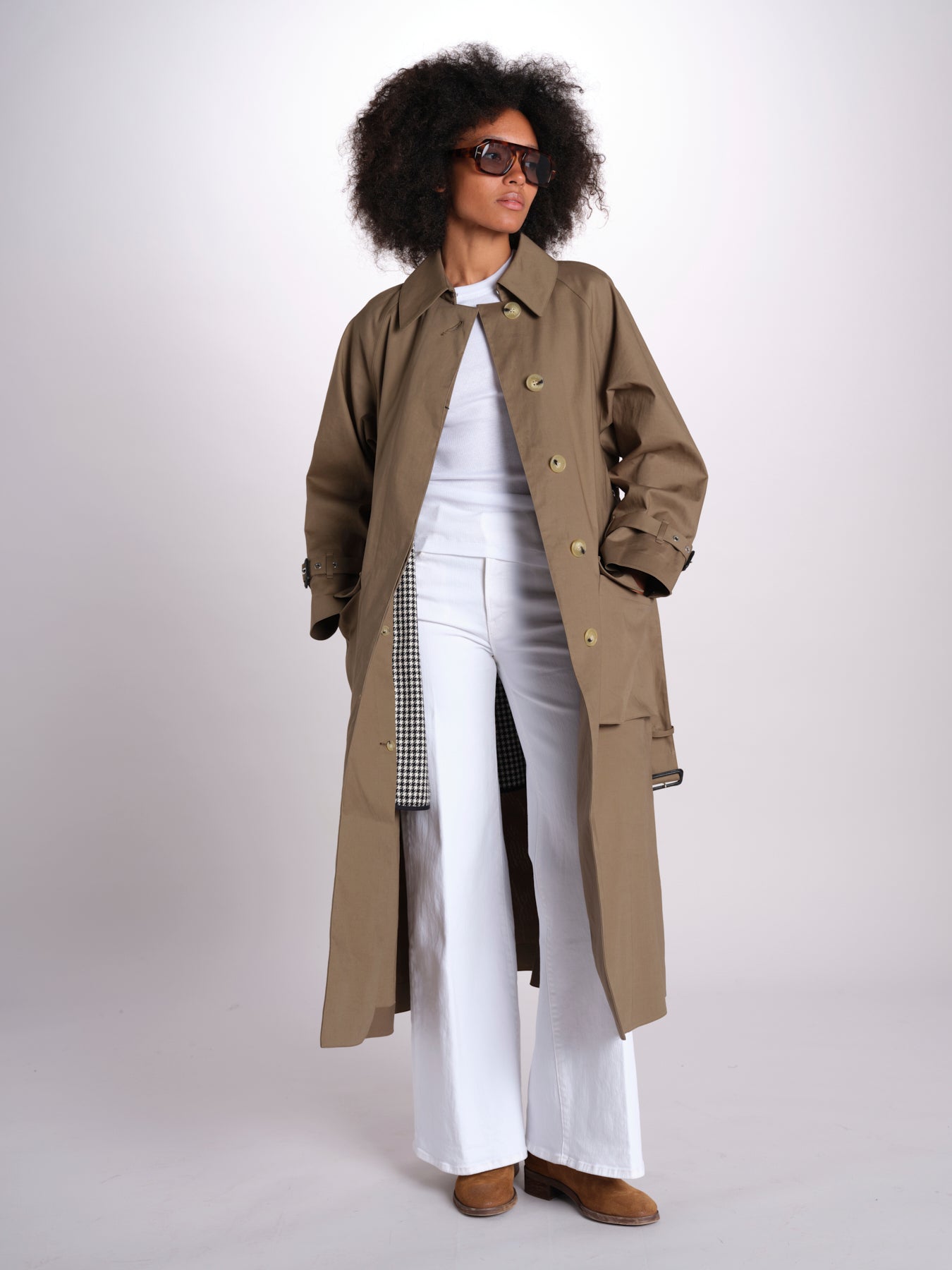 trench due tasconi con cintura KELVINOC187 1189 mackintosh 