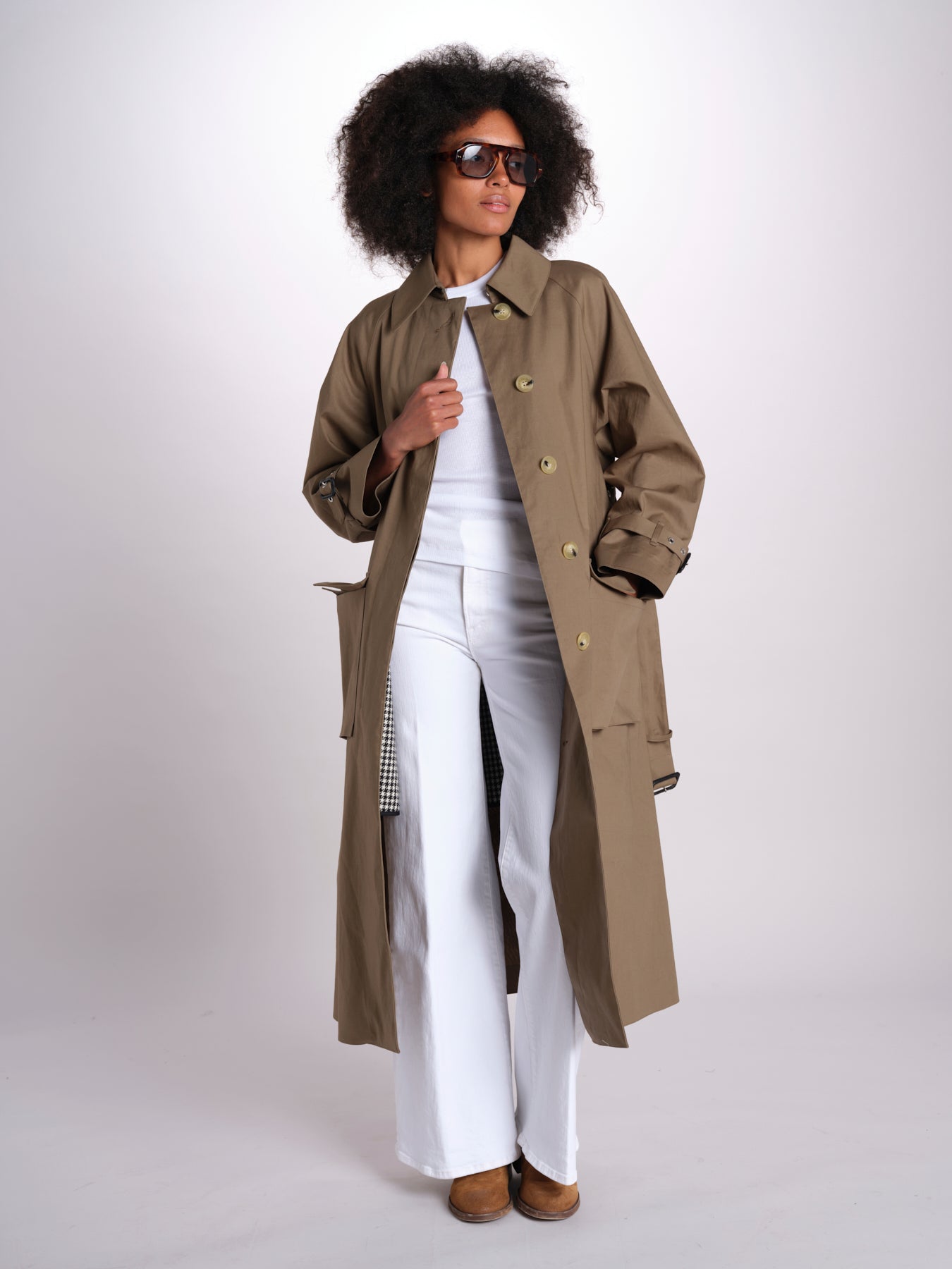 trench due tasconi con cintura KELVINOC187 1189 mackintosh 