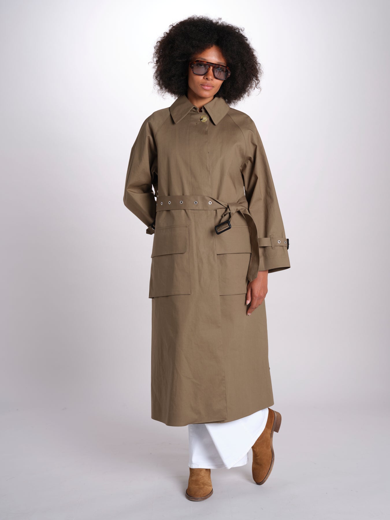 trench due tasconi con cintura KELVINOC187 1189 mackintosh 
