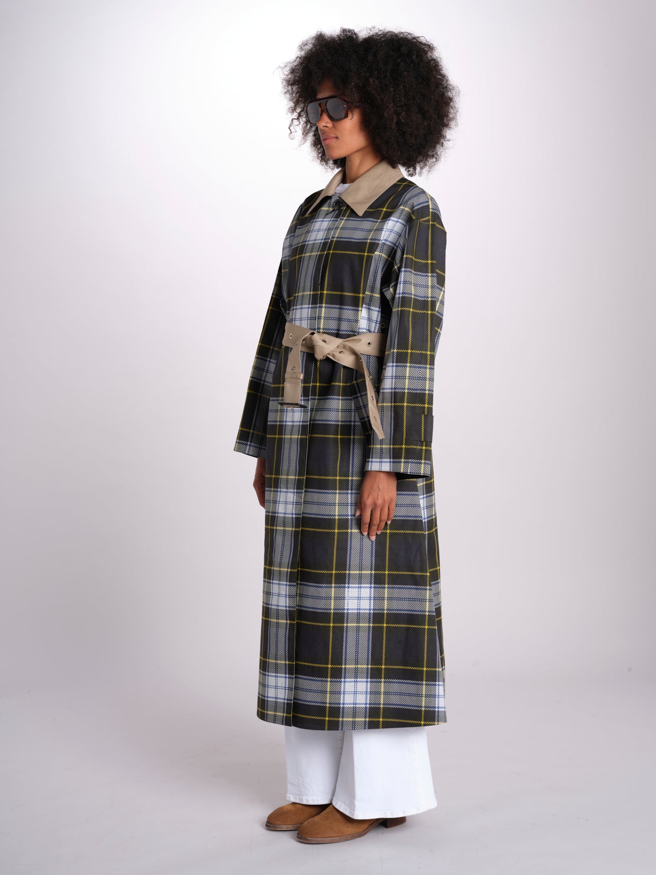 impermeabile scozzese LM-1190 ACJ04 NAVY mackintosh 