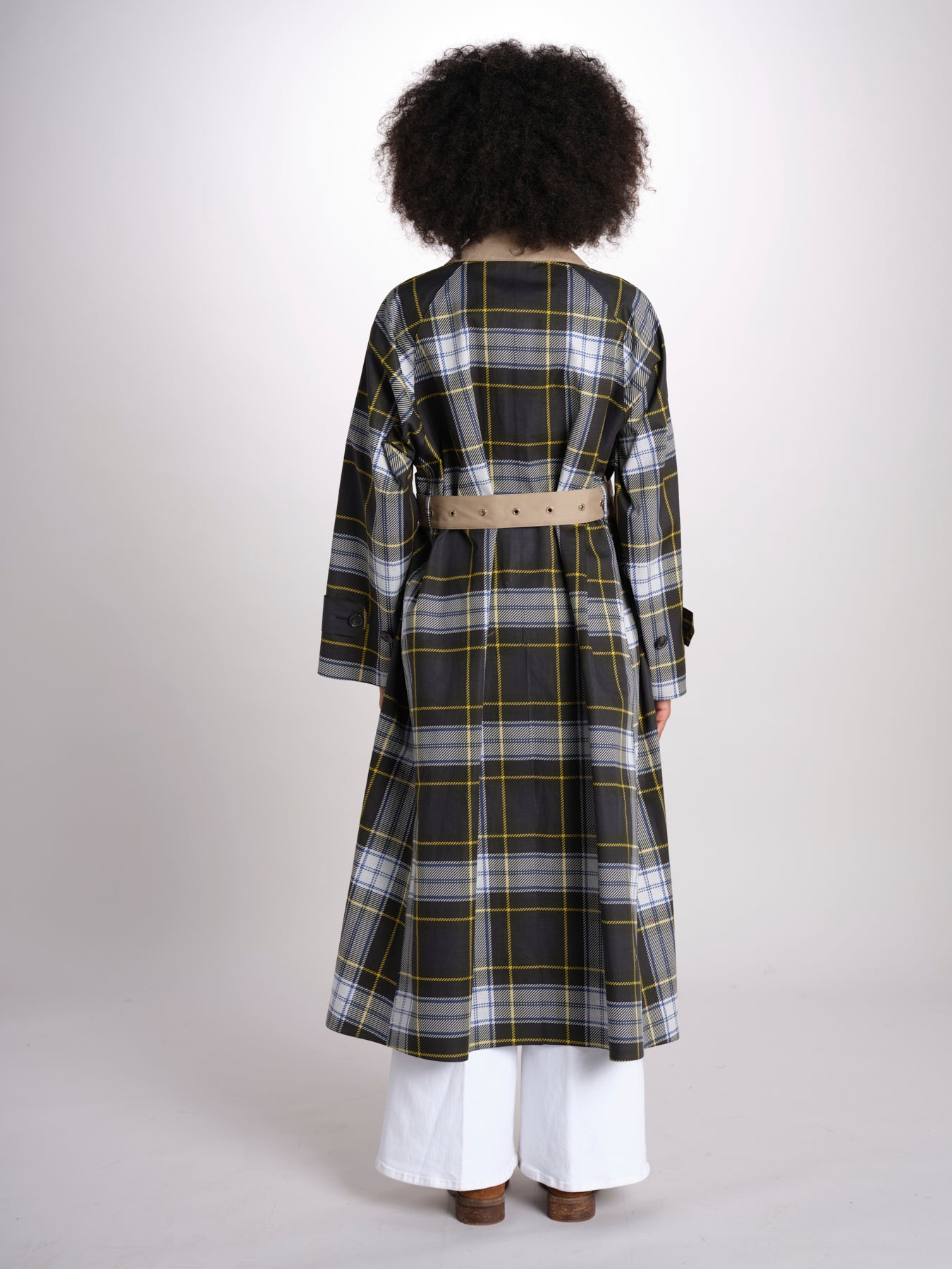 impermeabile scozzese LM-1190 ACJ04 NAVY mackintosh 