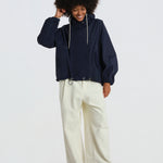 Parka in denim waterproof LMH-1059 DB09 NAVY mackintosh 