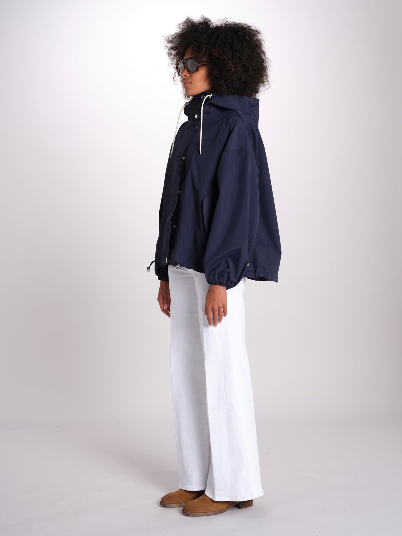 Parka in denim waterproof LMH-1059 DB09 NAVY mackintosh 