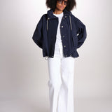 Parka in denim waterproof LMH-1059 DB09 NAVY mackintosh 