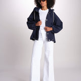 Parka in denim waterproof LMH-1059 DB09 NAVY mackintosh 