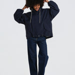 Parka in denim waterproof LMH-1059 DB09 NAVY mackintosh 