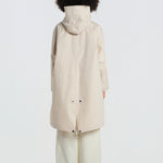 parka con cappuccio LR-1061D 8Z05 OFF WHITE mackintosh 