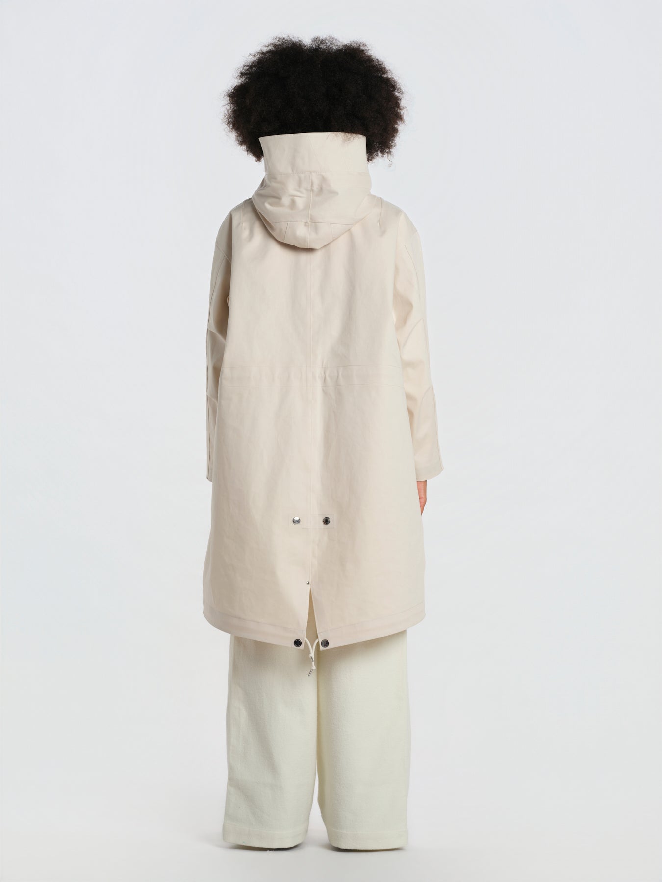 parka con cappuccio LR-1061D 8Z05 OFF WHITE mackintosh 