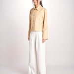 giacca in pelle RONIA BEIGE malina 