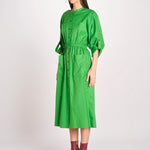 abito chemisier in cotone E20FR08 GREEN martin grant 