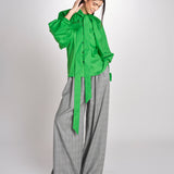 camicia con nodo E20T07 GREEN martin grant 