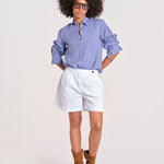 ANNA camicia in lino maschile ANNA M29D0ANNA_T2159 U427 TULIP massimo alba 