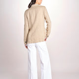 giacca guru a righe P29D0BALIW naturale massimo alba 