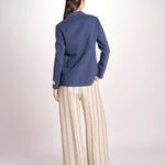 giacca doppopiopetto P29D0INDIA midnight blue massimo alba 