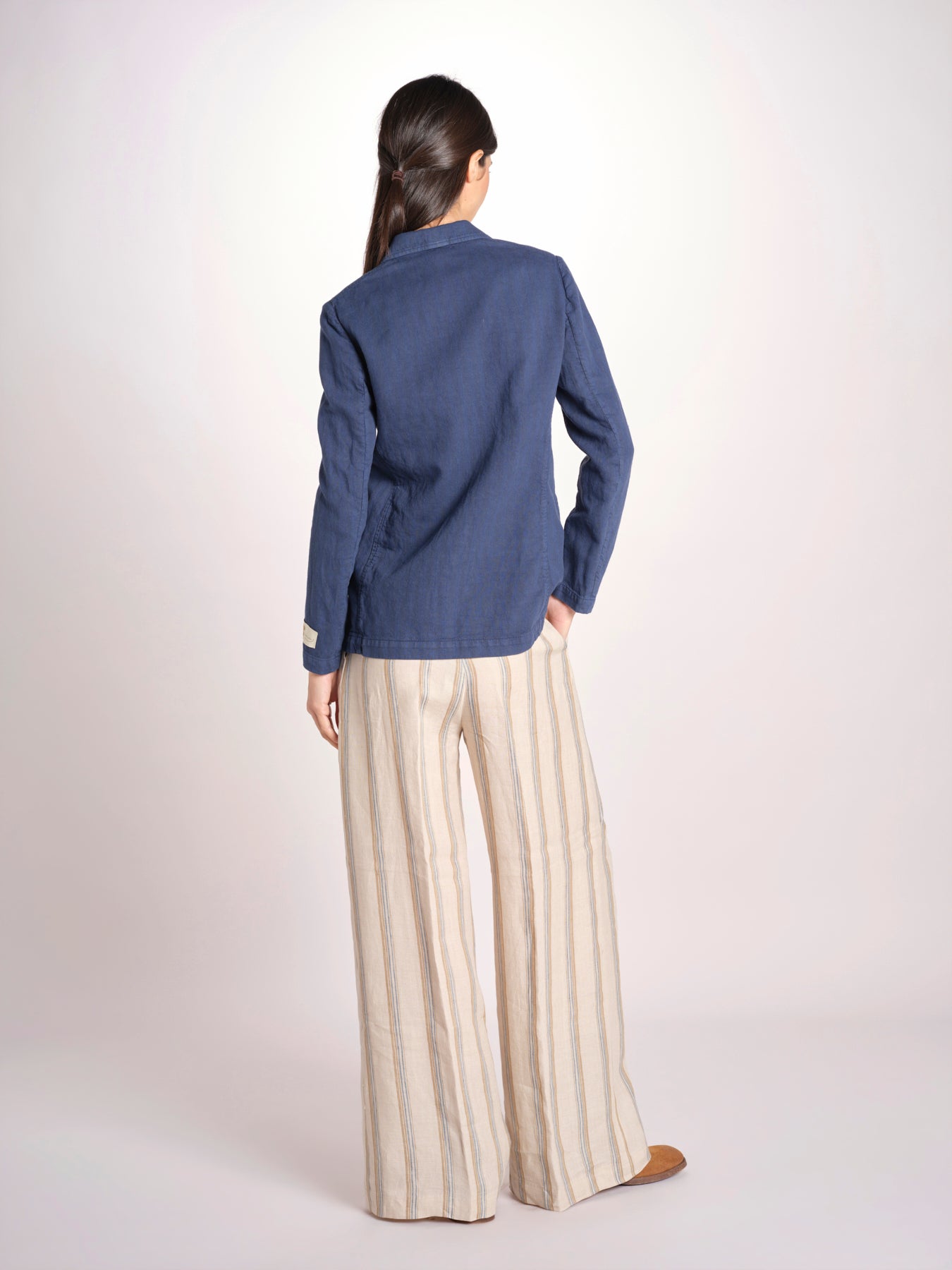giacca doppopiopetto P29D0INDIA midnight blue massimo alba 