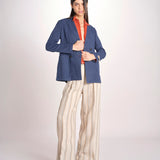giacca doppopiopetto P29D0INDIA midnight blue massimo alba 