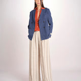 giacca doppopiopetto P29D0INDIA midnight blue massimo alba 