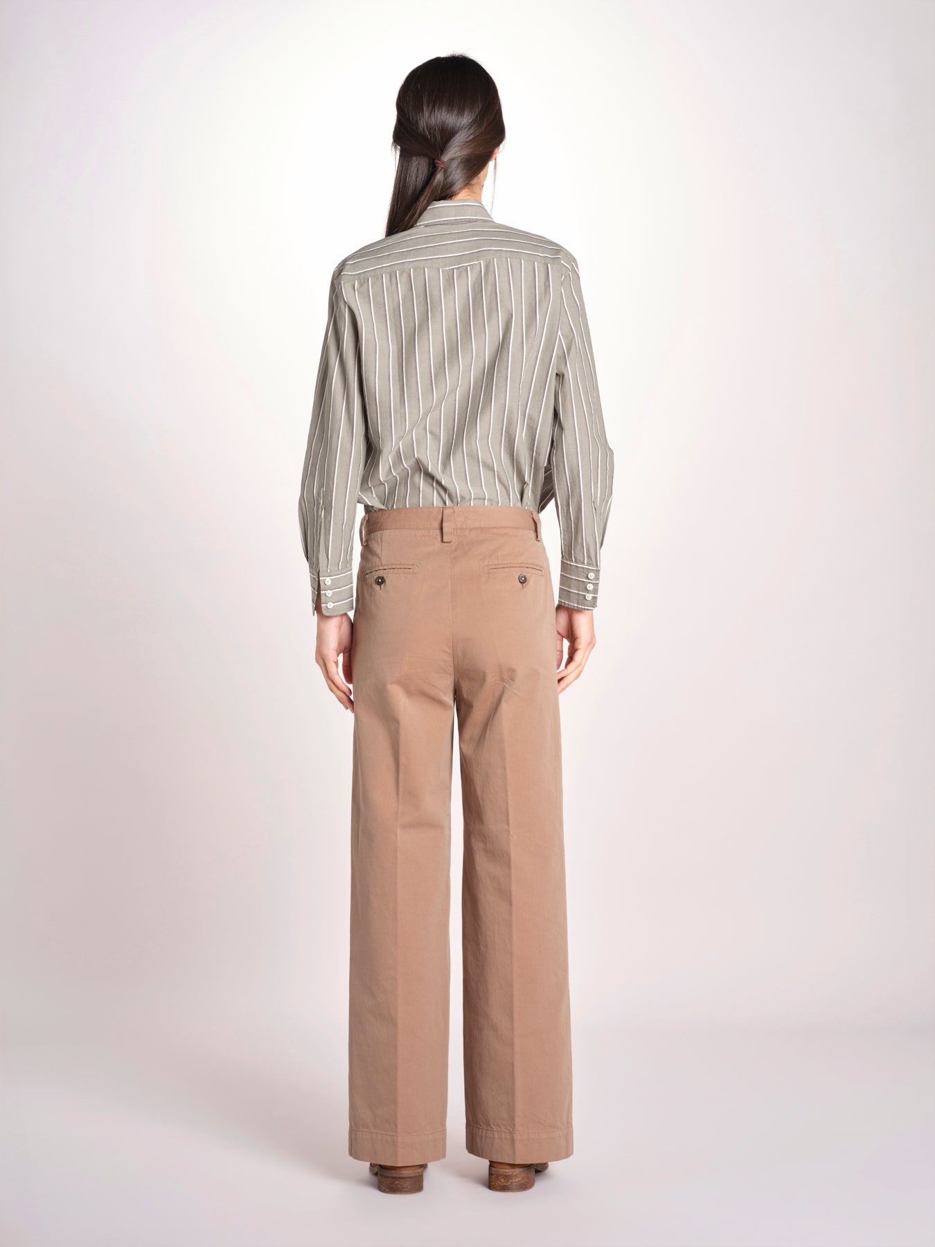 pantalone solaro P29D0LAMIA coffee massimo alba 