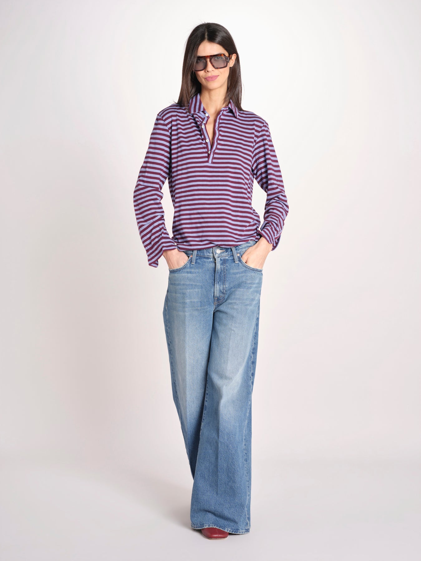 polo a righe P29U0RAYA TULIP massimo alba 