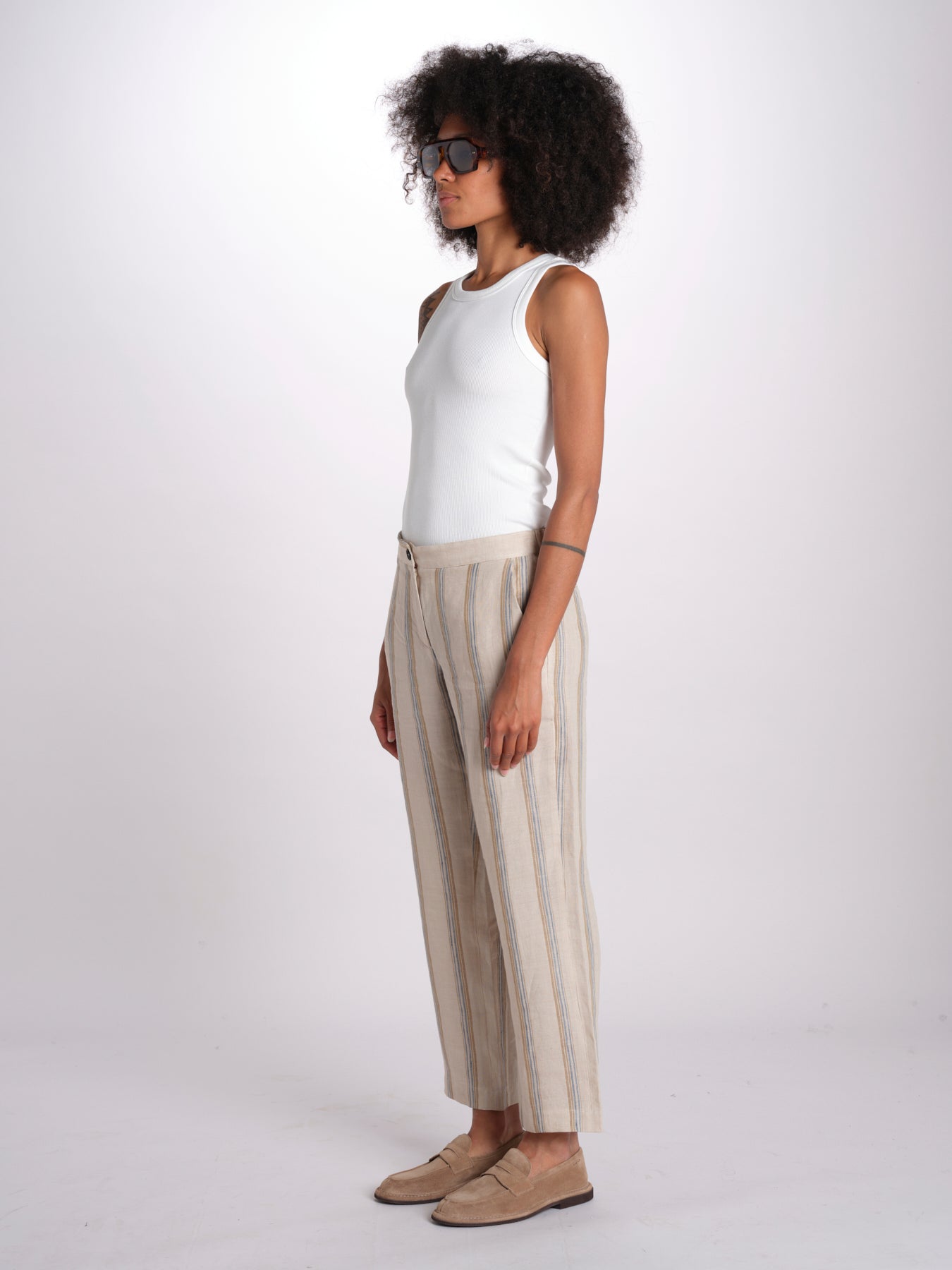 pantoline in lino SPARU M29D0_T2301 R708 massimo alba 