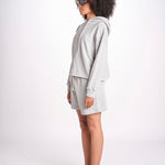 short in felpa SPS05 80 GREY MEL merz b 