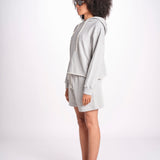 short in felpa SPS05 80 GREY MEL merz b 