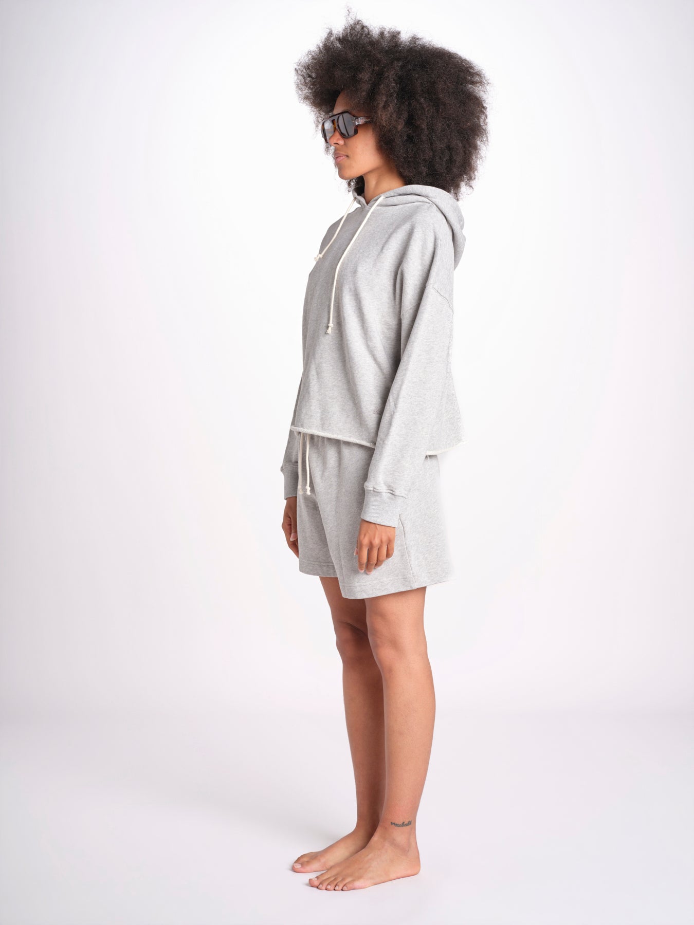 short in felpa SPS05 80 GREY MEL merz b 