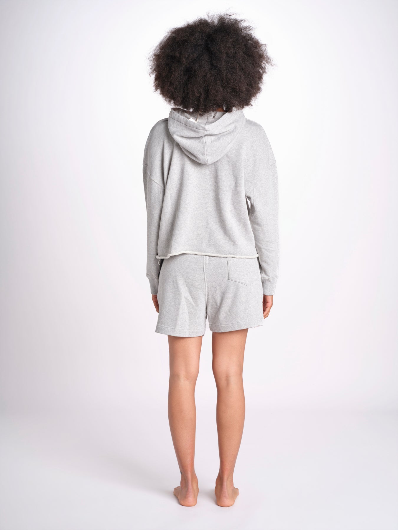 short in felpa SPS05 80 GREY MEL merz b 