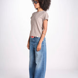 t-shirt girocollo manica corta WSCT20 061 FADED GRAIN merz b 