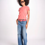 t-shirt girocollo manica corta WSCT20 377 CALIPSO PINK merz b 