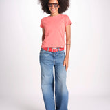 t-shirt girocollo manica corta WSCT20 377 CALIPSO PINK merz b 