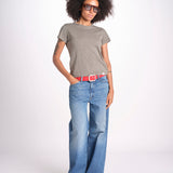 t-shirt girocollo manica corta WSCT20 404 VINTAGE ARMY merz b 