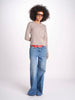 t-shirt girocollo manica lunga