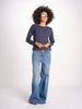 t-shirt girocollo manica lunga