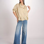 tunica in lino DEMBOW BEIGE mes demoiselles 