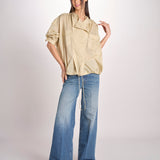tunica in lino DEMBOW BEIGE mes demoiselles 