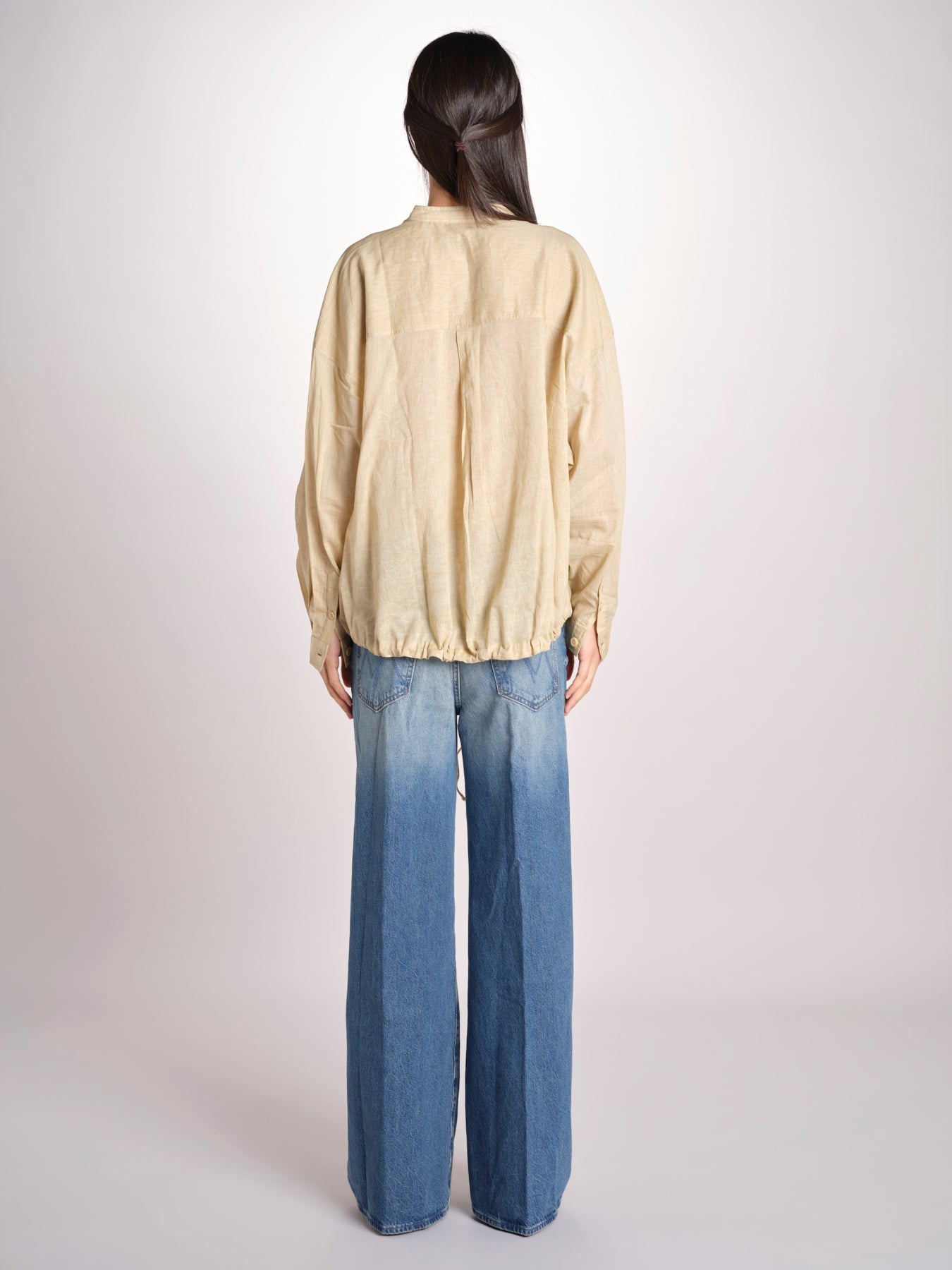 tunica in lino DEMBOW BEIGE mes demoiselles 