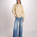 tunica in lino DEMBOW BEIGE mes demoiselles 
