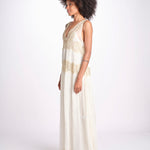 abito lungo con pizzo DOMENICA IVORY mes demoiselles 