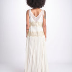 abito lungo con pizzo DOMENICA IVORY mes demoiselles 
