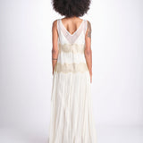abito lungo con pizzo DOMENICA IVORY mes demoiselles 