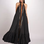 abito tie e die LALA BLUE OCRE mes demoiselles 