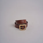 cintura con fibbia ottone 93340 CASTAGNO milaura 