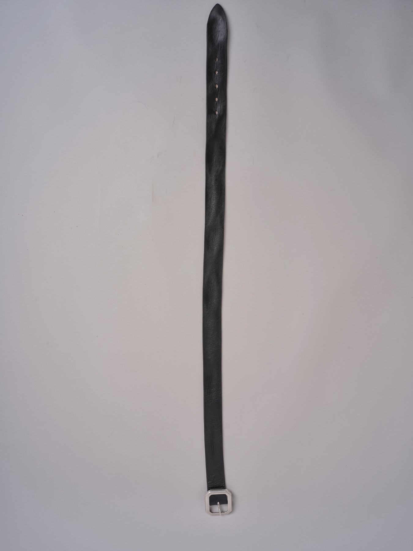 cintura con fibbia ottone 93340 NERO ARGENTO milaura 