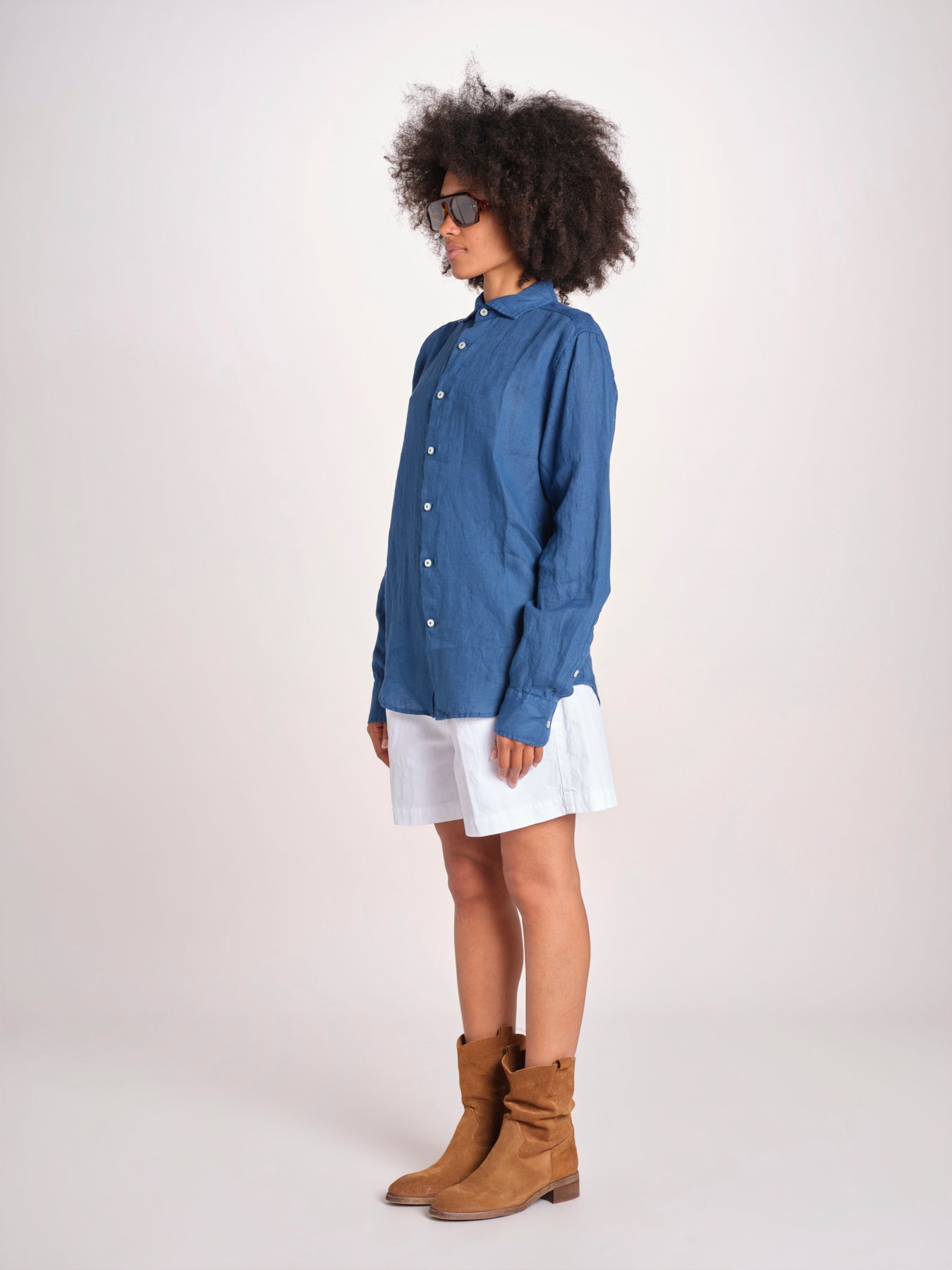Camicia maschile in lino M012 963 OTTANIO milaura 